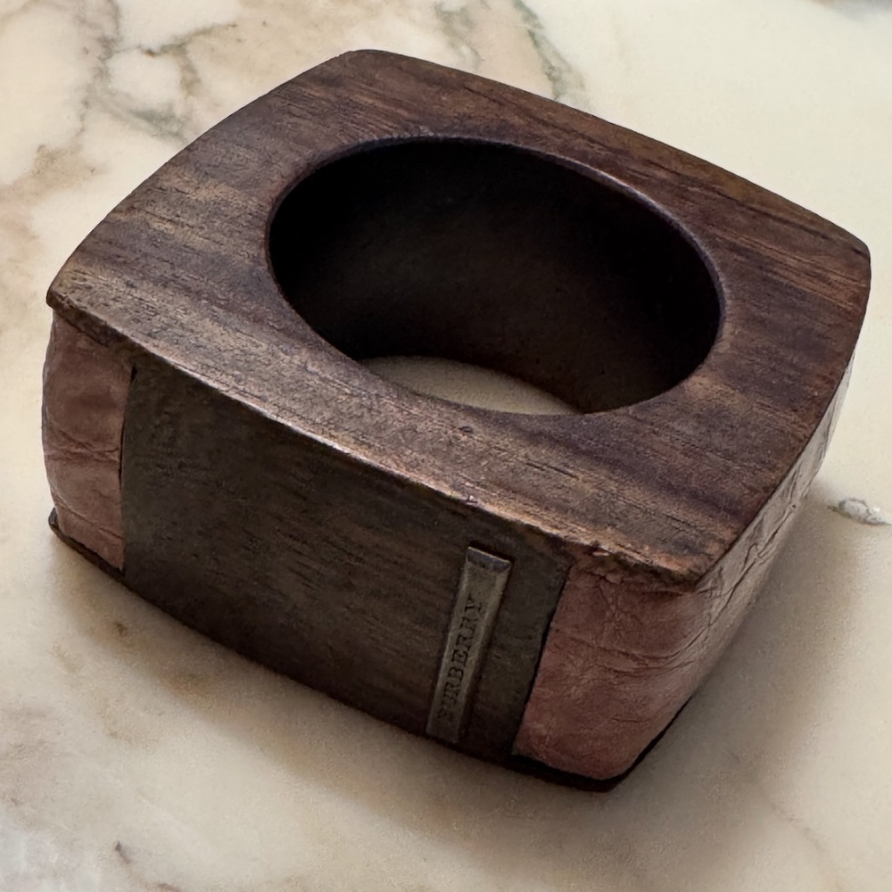 Burberry Wood Bangle Bracelet